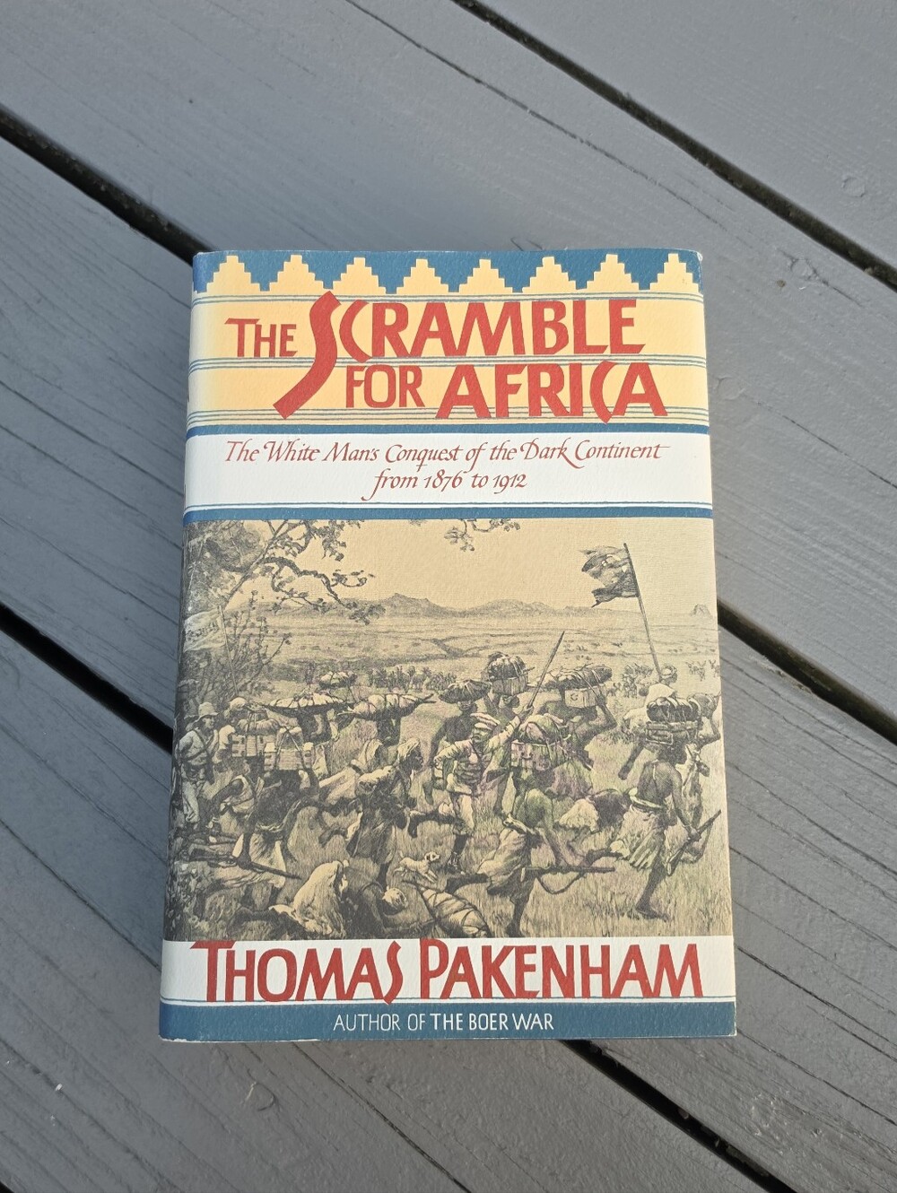 The Scramble for Africa Thomas Pakenham 1991 Hardcover 1st Edition Rare